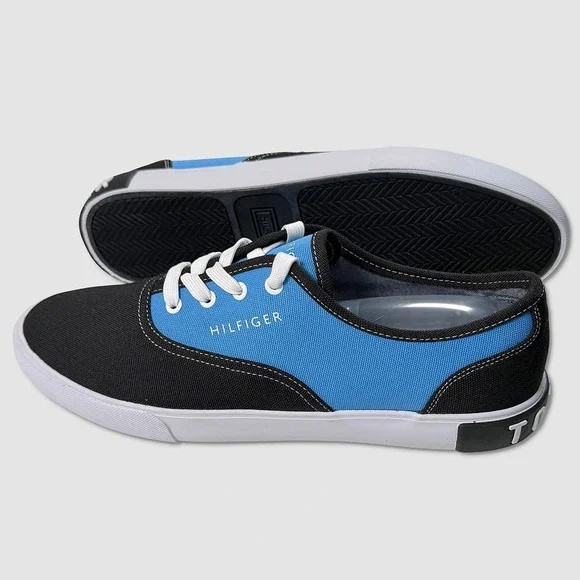 Tommy‎ Hilfiger Ralem Shoes - NEW Mens Size 11 Black / Blue - #49259-ZZ4