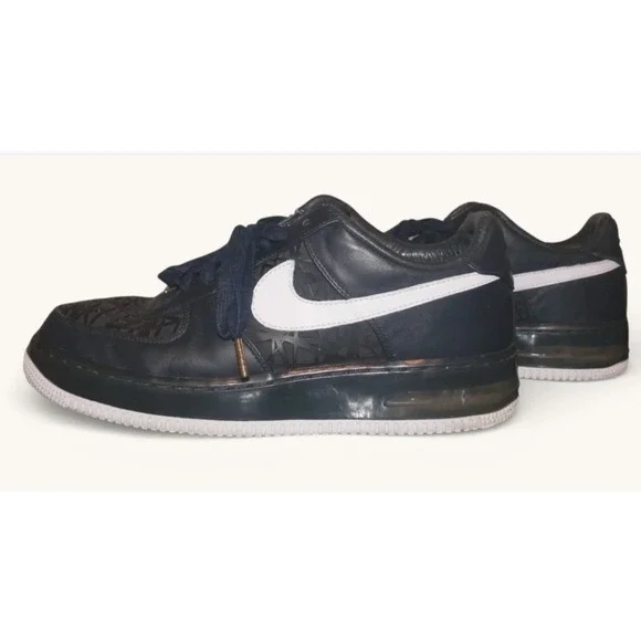 Nike Air Force 1 Supreme Max‎ Air Birds Nest Navy 318772-411 Mens Size 10.5 Rare