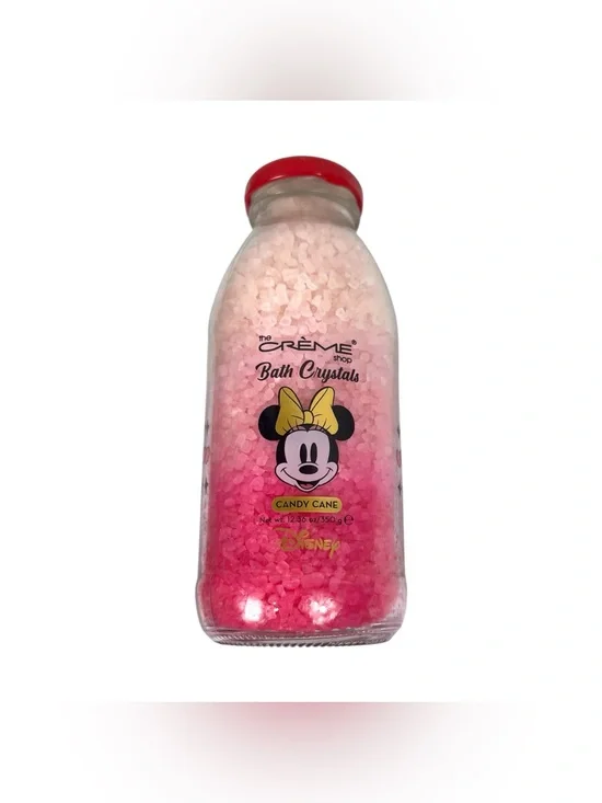The Crème Shop x Disney Minnie Candy Cane Bath Crystals