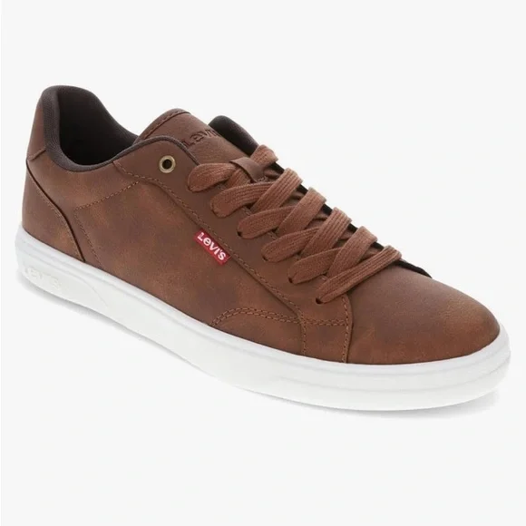 NEW in‎ Box! Levi Men's Alpine Brown Sneaker