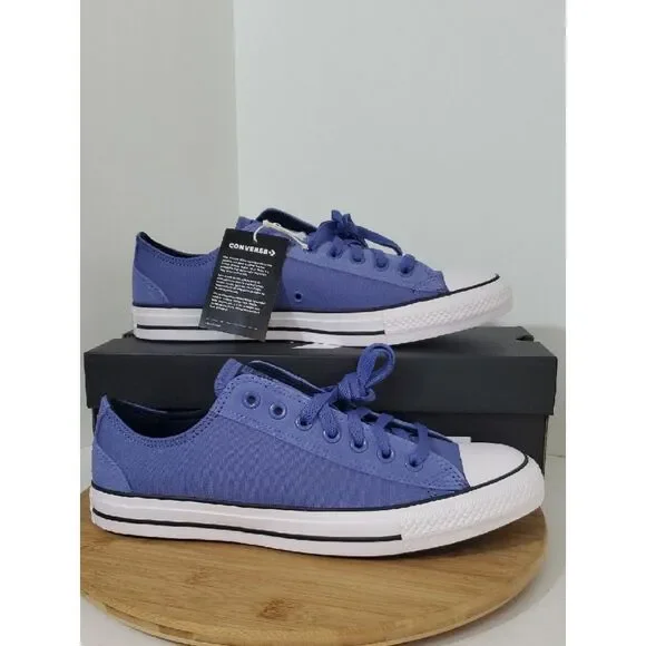 Converse CTAS Men's Suede Canvas Low Top Sneakers Indigo Size 10 NIB