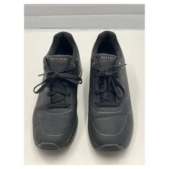 Skechers Los Angles Lmtd Ed Men's‎ Black Casual Shoes Size 10