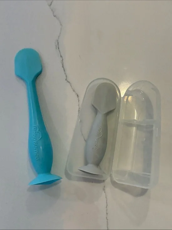 2 Bumco Baby Bum Brushes - Standard and Travel Size
