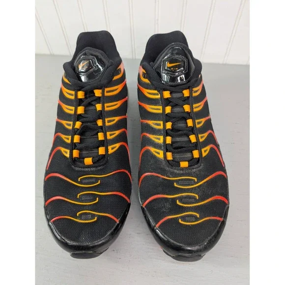 Nike Air Max 97 Plus Shock AH8144-002 Sneakers Men's Size 11‎ Orange Black Red