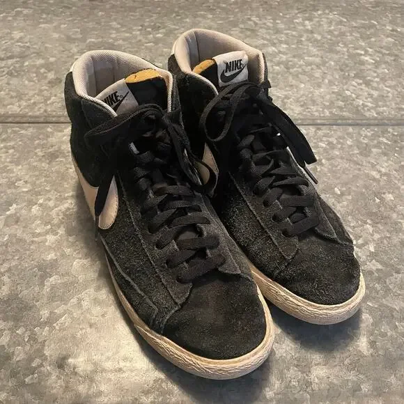 Nike Blazer Mid Premium Vintage 2014 High Top Mens 9 Sneakers Shoes 638261-011