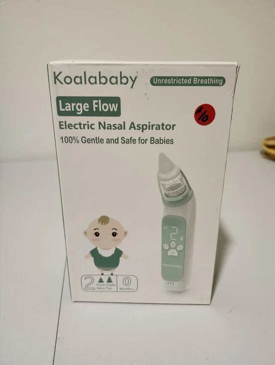 Koalababy Large Flow Electric Nasal Aspirator for Baby, Safe Baby Nose