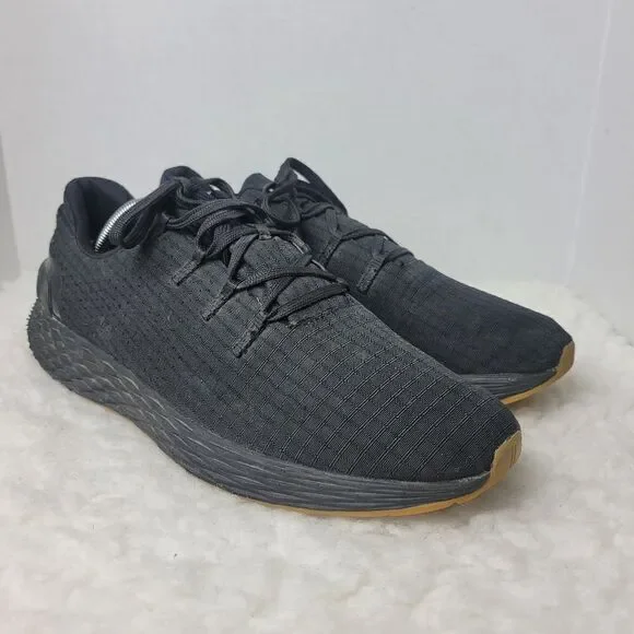 Nobull Ripstop Unisex Shoes Size  M 11 W 12  Runner Black Gum Running Shoes