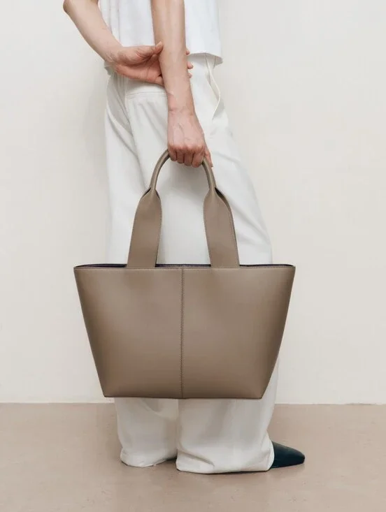 EXCELLENT FREJA LAFAYETTE TOTE BAG - TAUPE