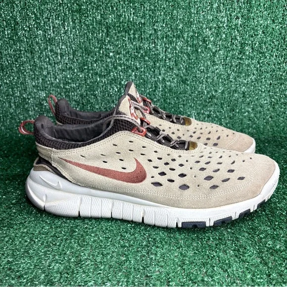 Original Nike Mens Free 5.0 Tan / Sand Running Shoes Size‎ 12 RARE VTG