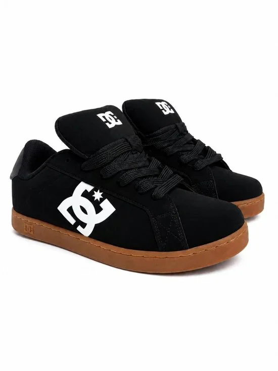 DC Shoes Striker 2 XL Men's Black Gum Skate Sneakers Lace Up New