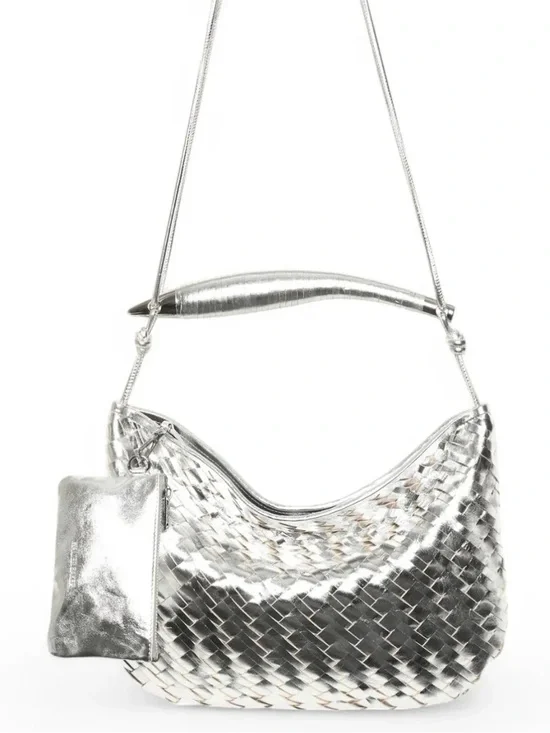 NWT: Walter Baker Hazel Hobo, Silver