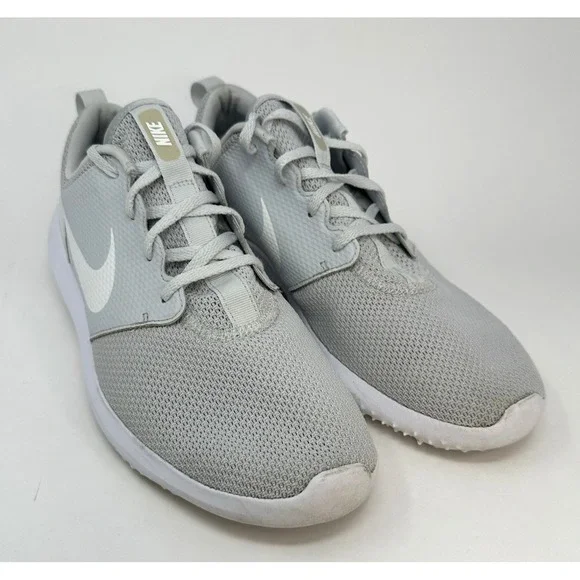 Nike‎ Roshe G Golf Shoes Mens 11.5 Grey White Spikeless AA1837-002