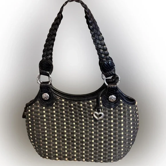 Brighton Woven Shoulder Bag Purse