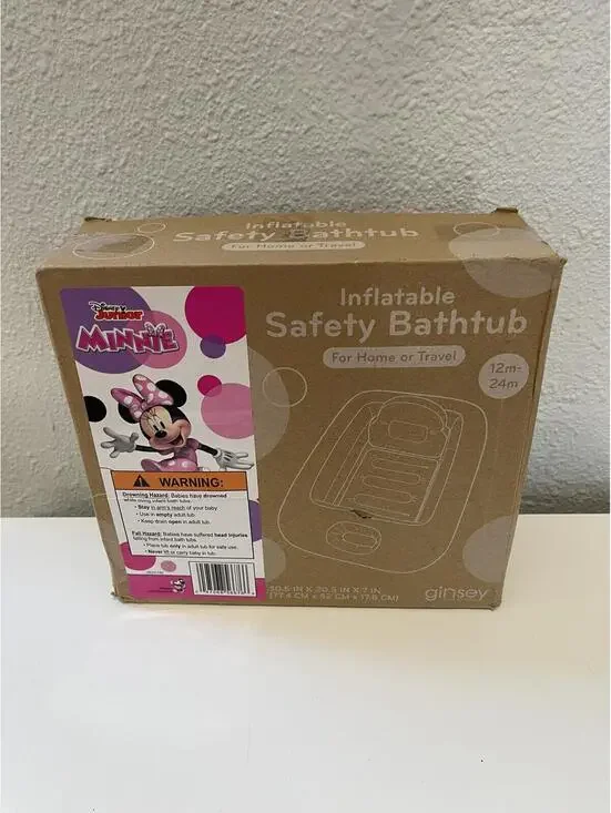 Disney Minnie Inflatable Safety Bathtub for Babies 12-24m