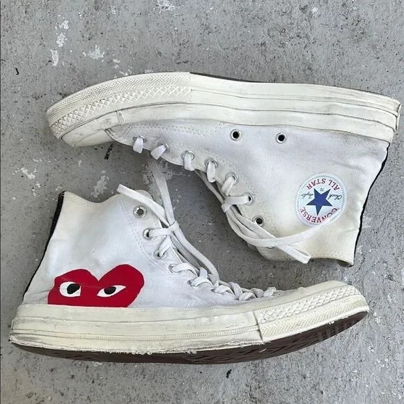 Comme des Garçons distressed hightop