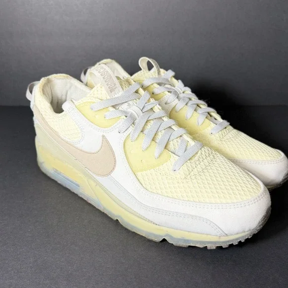 Nike Air Max Terrascape 90 White/Beige Low Top Men's Sneakers DM0033-100 Size 14