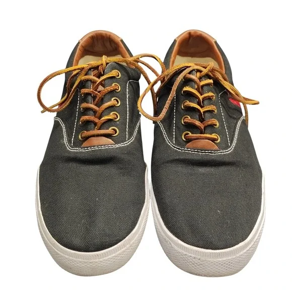 Polo Ralph Lauren Vaughn Sneakers‎ Mens 13D Multi Upper Canvas Athletic Lace Up