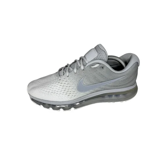Nike Air Max 2017 Running Shoes Mens 9 Grey 849559-009 Low Top