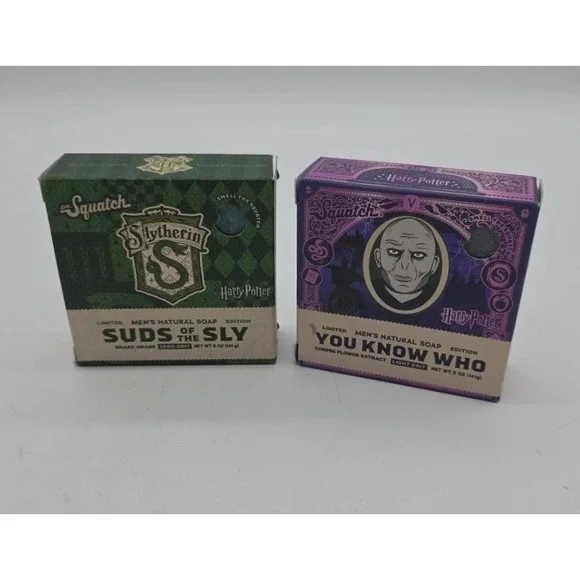 Dr. Squatch Harry Potter Soap Suds of the Sly & You Know Who Limited Edition 2pk