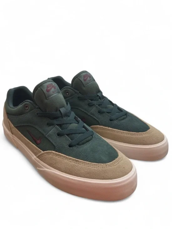 Nike SB Malor ‘Green Tan’ Suede Low-Top Sneakers Size US Men’s 10