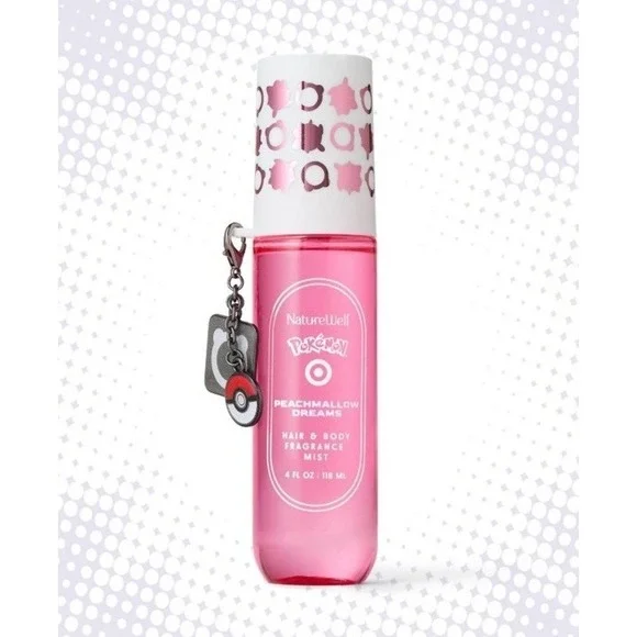 NatureWell Hair & Body Mist Jigglypuff Pokemon Target Exclusive 4oz New
