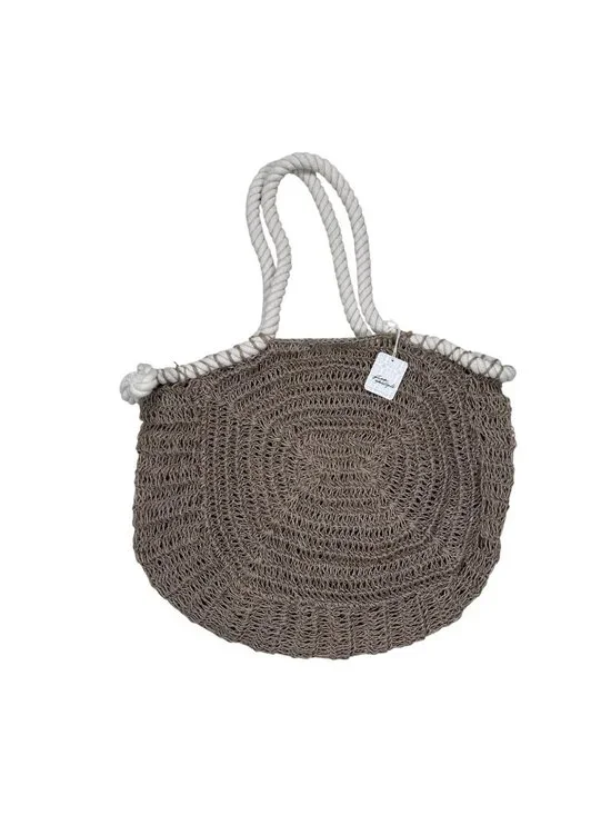 Free People Amalfi Jute Anju Beach Bag Travel Packable Coastal Cottage
