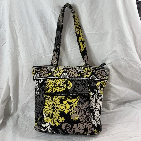 Vera Bradley Baroque‎ Pattern Floral Paisley Large Carry On Shoulder Tote 2010