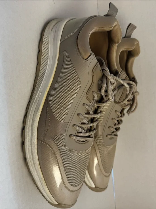 Aldo Men's Taupe Sneakers - Modern Casual Trainer US 12