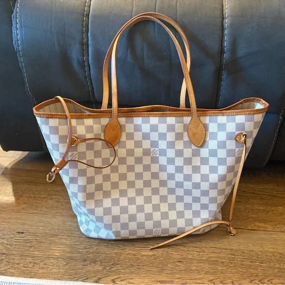 Louis Vuitton Damier Azur Neverfull MM