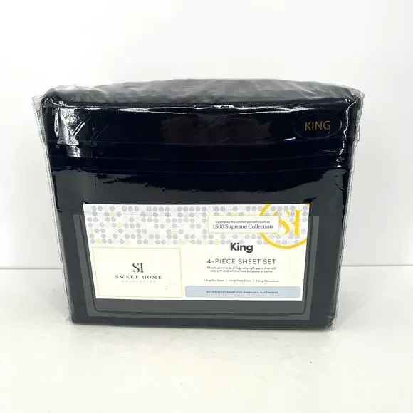 Sweet Home 1500 suprime luxury collection king sheet set