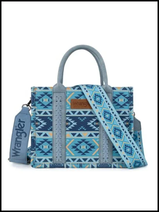 Canvas Cotton Tote Bag with Guitar Strap and Zip Pockets