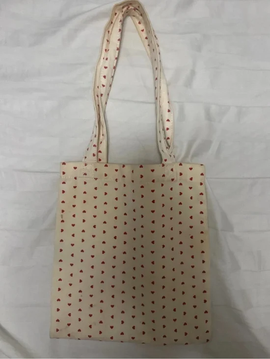 RARE Heart Print Tote Bag from Brandy Melville