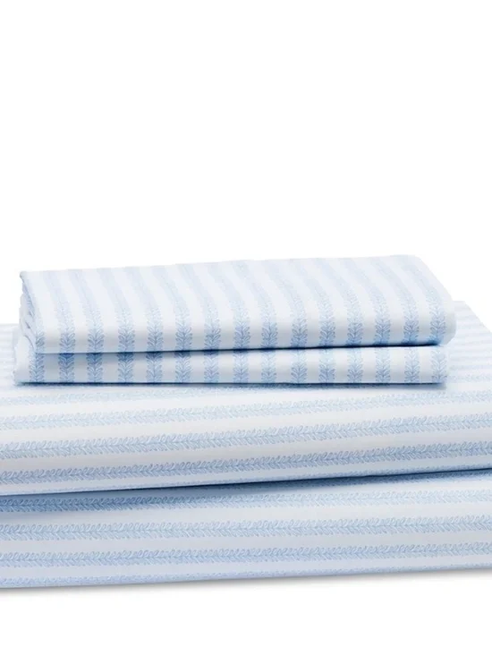 Aqua Egyptian Cotton Sheet Set, King - Exclusive042075657130
