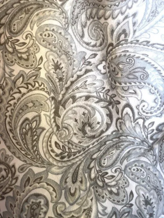 PAISLEY Queen Fitted Sheet 100% Cotton Comfort Spaces Easy Care Luxury Bedding