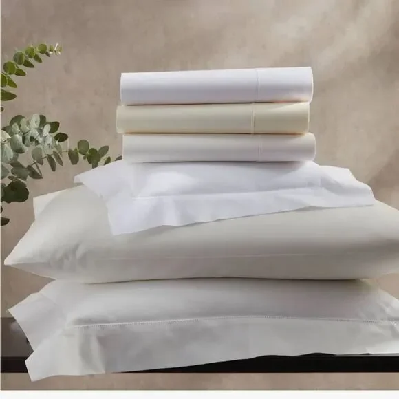 NEW Matouk Luca Fitted Full Sheet white