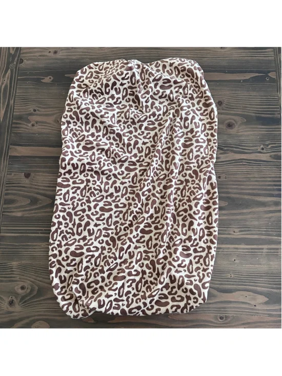 Disney Baby Changing Pad Cover Leopard Print Brown Neutral