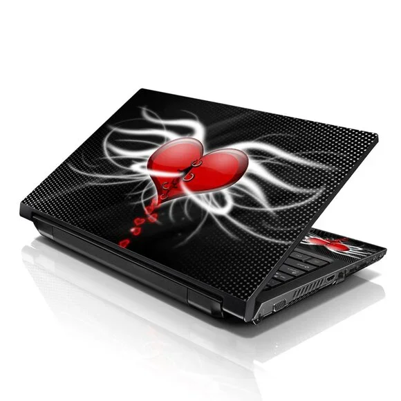 LSS 15.6 & 17.3 Inches Laptop Notebook Skin Sticker Decal - Broken Heart