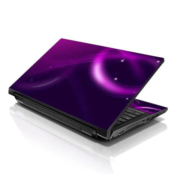 LSS 15.6 & 17.3 Inches Laptop Notebook Skin Sticker Decal - Abstract Purple