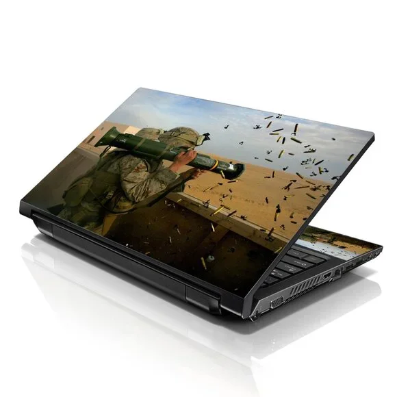 LSS 15.6 & 17.3 Inches Laptop Notebook Skin Sticker Decal - Bazooka Weapon Gun