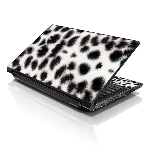 LSS 15.6 & 17.3 Inches Laptop Notebook Skin Sticker Decal - White Cat Print