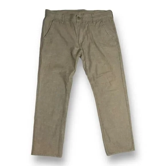 👖 Levi’s 511 Skinny Fit Men’s Brown Jeans Size 38x30 Cotton Denim‎ Casual Style