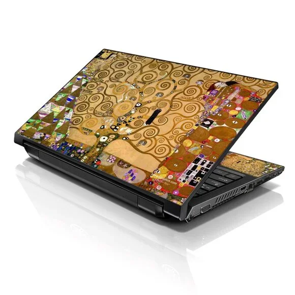 LSS 15.6 & 17.3 Inches Laptop Notebook Skin Sticker Decal - Klimt Tree of Life