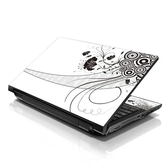 LSS 15.6 & 17.3 Inches Laptop Notebook Skin Sticker Decal - Floral