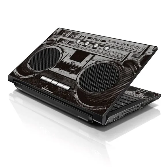 LSS 15.6 & 17.3 Inches Laptop Notebook Skin Sticker Decal-Cassette Player Design