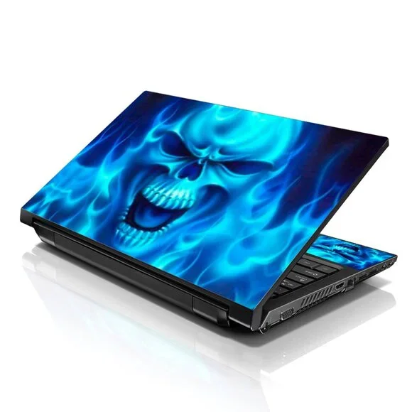LSS 15.6 & 17.3 Inches Laptop Notebook Skin Sticker Decal - Blue Monster