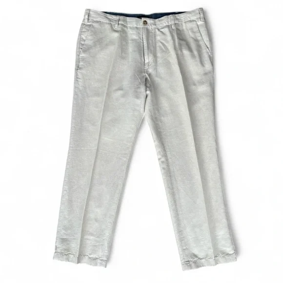 Men's Nautica Linen Pants Classic Fit Size 40x30