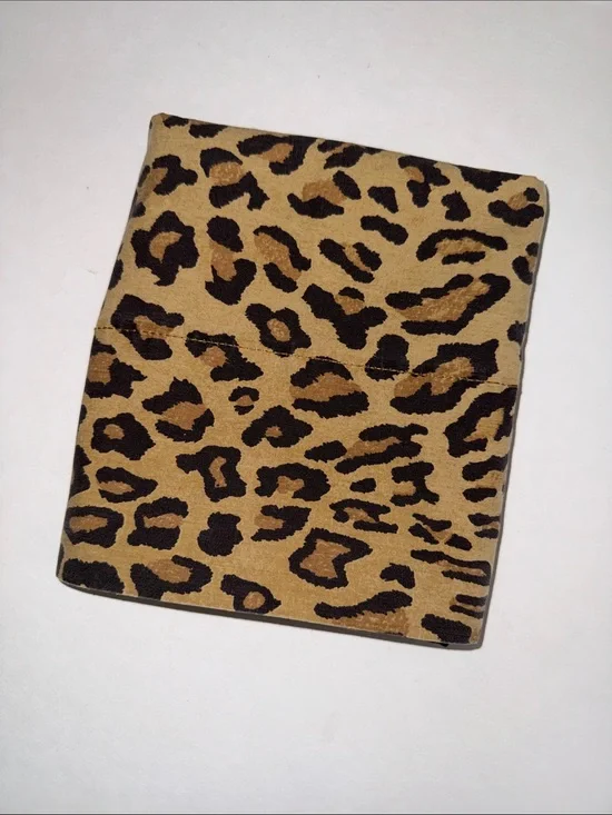 Vtg Ralph Lauren Home Aragon Leopard Print Pillowcase Queen/Standard Made In USA