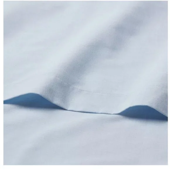 NWT Room Essentials Light Blue Full Flat Sheet