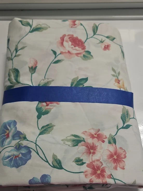 Floral Cotton Sheet Full Flat Sheet