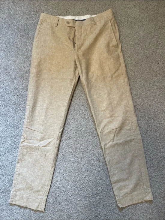 Joseph Abboud JOE Mens Linen Blend Dress Pants